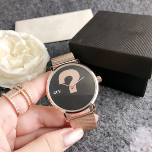 <span class=keywords><strong>Montre</strong></span> à quartz minimaliste Guesses avec grand cadran distinctif, <span class=keywords><strong>montre</strong></span> de sport élégante - Product Image 5