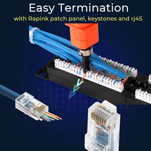 Kabel Ethernet Cat8 Grosir Pabrik Zong 1000ft 23AWG Tembaga Terpilin 10G Mendukung UTP - Product Image 3