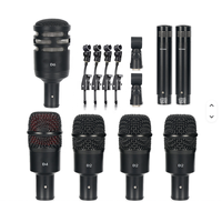 Ensemble de microphones professionnels Audix DP72 pour studio, batterie et karaoké, 7 pièces, dynamiques, XLR, groupe, kick, fil, microphone complet, réduction de bruit