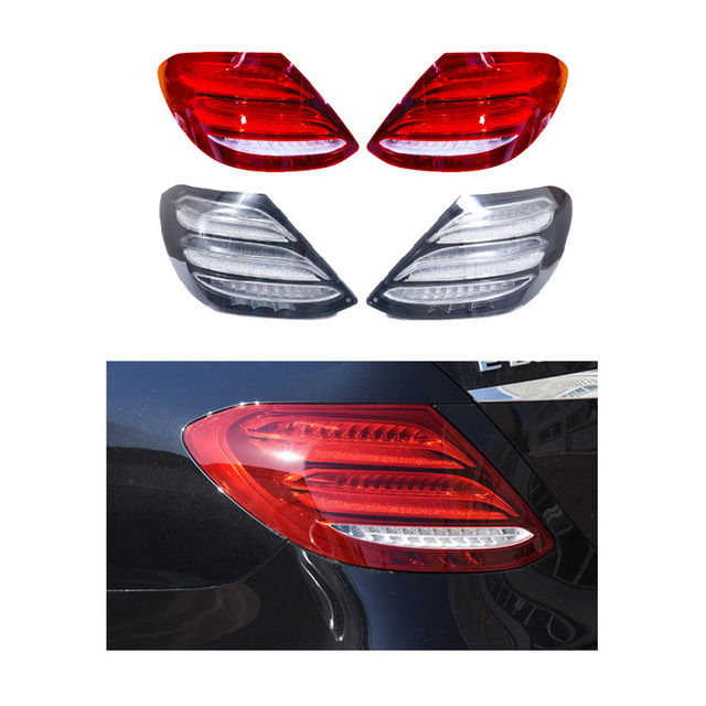 New W213 E200L E300L Retrofit Sport Black LED Tail Light with IP67 Waterproof and Plug+Play for 2016-2020