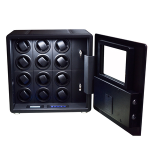 Estuche para <span class=keywords><strong>Relojes</strong></span>, <span class=keywords><strong>Caja</strong></span> Fuerte Inteligente, <span class=keywords><strong>Caja</strong></span> <span class=keywords><strong>de</strong></span> Almacenamiento Automática <span class=keywords><strong>de</strong></span> Acero para <span class=keywords><strong>Relojes</strong></span>, Gabinete <span class=keywords><strong>de</strong></span> Almacenamiento para 6/9/12 <span class=keywords><strong>Relojes</strong></span> y Joyas - Product Image 6