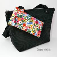 Étui à lunettes écologique en néoprène avec impression par transfert, fermeture à pression, étui de rangement de marque pour lunettes