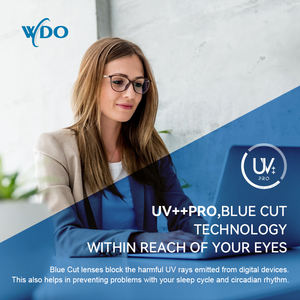 <span class=keywords><strong>Lentes</strong></span> Ópticas Anti Luz Azul 1.56 de Fábrica WDO, <span class=keywords><strong>Lentes</strong></span> para <span class=keywords><strong>Computadora</strong></span> con Bloqueo de Luz Azul, Protección UV420 - Product Image 2