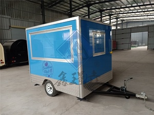 Camion de restauration mobile 250 cm² personnalisé avec cuisine complète, idéal pour la vente de glaces et hot-dogs, prix attractif, direct usine. - Product Image 2