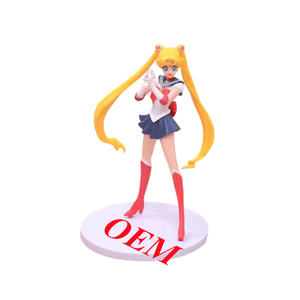 Jouet modèle 17cm PVC Sailor Moon Minako <span class=keywords><strong>Aino</strong></span> Anime Figure avec fabrication OEM - Product Image 1