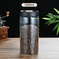 Conteneur hermétique pour grains de café, conteneur de stockage anti-humidité, conteneur de stockage alimentaire sous vide