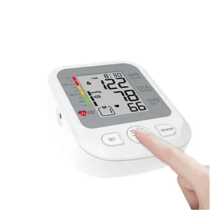 High Quality Blood Pressure Monitor Portable Arm Sphygmomanometer BP Electronic Upper Arm Blood Pressure Monitor