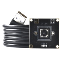 Module de caméra USB OV5693 30FPS 5MP avec autofocus, mise au point fixe et mise au point manuelle, sans pilote, avec microphone numérique intégré pour distributeur automatique et borne interactive