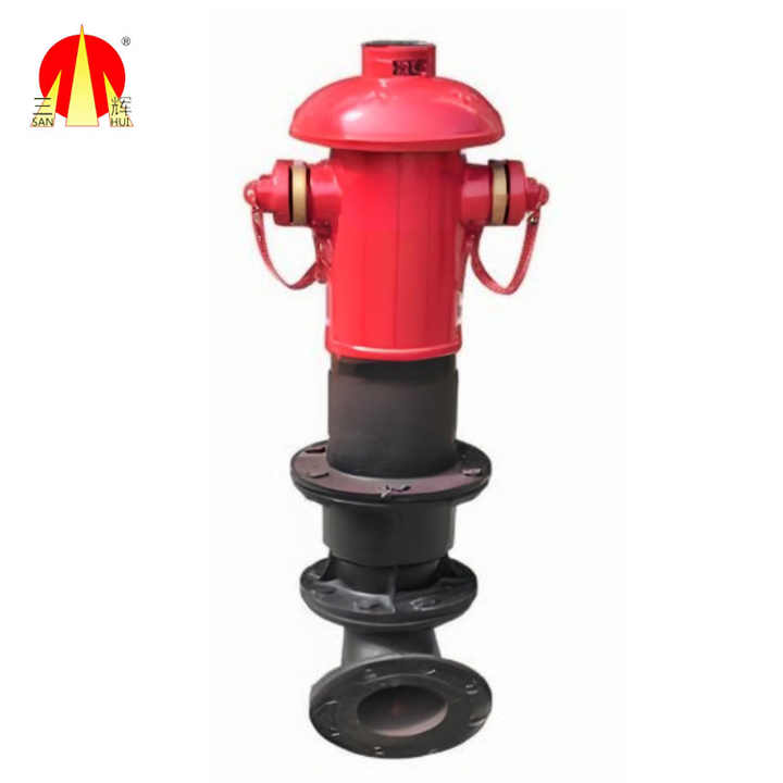 100mm Pillar Fire Hydrant with Control Valve - SANHUI