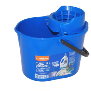 Cubo da 12 L Blu con Scolapiatti per Pulizia e Lavaggio - Product Image 2
