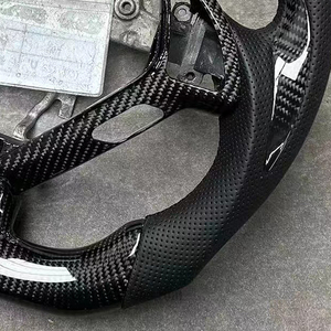 <span class=keywords><strong>Volant</strong></span> en cuir perforé en fibre de carbone en gros pour Infiniti <span class=keywords><strong>G27</strong></span> G37 – Accessoire automobile de haute qualité à prix abordable - Product Image 5