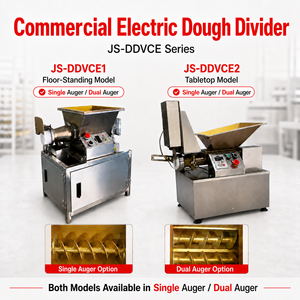 Machine automatique de division de pâte, machine à former des boules de pâte avec bouleuse séparée pour boulangerie pizzeria - Product Image 2