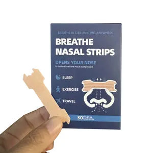 एन्थ्राइव नई आगमन स्लीप स्ट्रिप्स वाटरप्रूफ नाक स्ट्रिप्स बेहतर सांस के लिए सांस लेने वाली खर्राटे रोधी नाक स्ट्रिप्स
