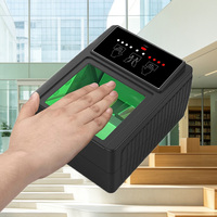 Scanner d'empreintes digitales biométrique LiveScan Tenprint avec interface USB, résolution 500ppi, garantie 1 an