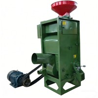 Machine à décortiquer le riz compacte de haute qualité fiable avec moteur et moteur de 22 kW pour utilisation à la ferme