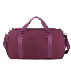 Travel Duffle Gym <b>Sports</b> Bag Dance Weekender Overnight Suitable for <b>Kids</b> Teen and Adults With <b>Shoe</b> Compartment Wet Pocket - Product Image 1