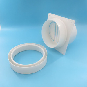 Amortisseur de reflux universel pour conduit - <span class=keywords><strong>Hotte</strong></span> aspirante - Bouchon <span class=keywords><strong>anti</strong></span>-reflux pour cuisine - Déflecteur d'air - Contrôle de l'évacuation des gaz d'échappement - Product Image 2