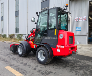 Chargeuse frontale HAIJU HJ1280 multifonctionnelle, hydraulique, petite, diesel, articulée, compacte, mini-chargeuse sur roues avec <span class=keywords><strong>pneus</strong></span> pour herbe - Product Image 5