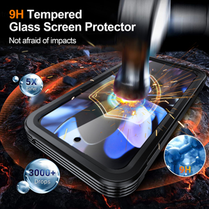 Coque robuste magnétique pour Google Pixel 11 Pro XL 10 Pro 10A 9 8 9A, protection intégrale du corps, protection d'écran sensible intégrée - Product Image 2