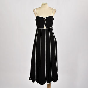 Vestidos de Lino de Algodón de Alta Calidad, Nuevo Producto, Vestidos de Noche sin Mangas - Product Image 1