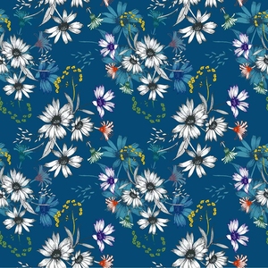 Polyester Dệt Crepe Voan Thời Trang <span class=keywords><strong>75D</strong></span> Tay Cảm Thấy Mềm Áo Sơ Mi Hoa Thiết Kế In S190191 Quần Áo Chất Liệu Váy Vải - Product Image 4