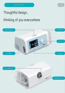 Cofoe BR125 pour elle avec humidificateur chauffant, <span class=keywords><strong>appareil</strong></span> <span class=keywords><strong>CPAP</strong></span>/APAP portable pour l'apnée du sommeil - Product Image 3