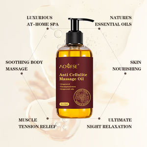 Aceite corporal adelgazante al por mayor, fórmula natural sin logotipo, Aceite de Masaje anticelulítico para hombres y mujeres - Product Image 6