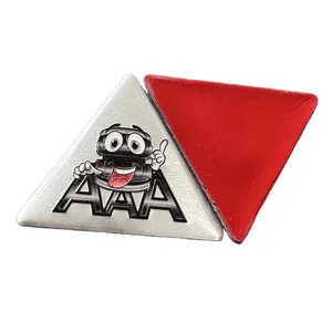 Kindabadge Custom Metal Crafts <strong>Nameplate</strong> <strong>Maker</strong> with Gravure Printing Engraved Logo and Theme Letters - Product Image 2