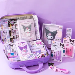 AL Sanrioes Stationery Set Kuromi Children Learning supplies Gift Set Melody Student Stationery Set Gift box