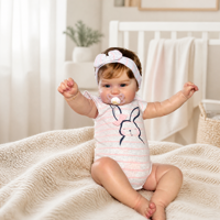20 Zoll Lebensechte Reborn-Babypuppe aus Weichem Vinyl Realistische Neugeborenen-Puppe Spielzeug für Kinder Geschenk Großhandel Individuell Anpassbar