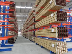 Support en porte-à-faux en acier à 5 couches avec utilisation élevée de l'espace Étagères de stockage Dobby Warehouse Factory Direct - Product Image 2