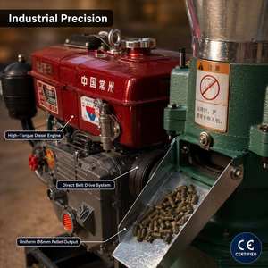 Granulateur industriel mobile à moteur diesel haute performance pour la production <span class=keywords><strong>de</strong></span> granulés d'aliments pour animaux, volailles et bétail - Product Image 5