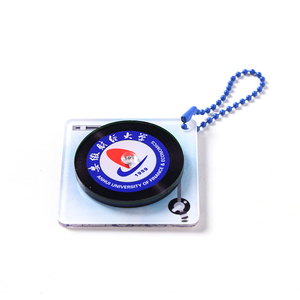 Porte-clés personnalisé avec couverture de musique Spotify, mini CD, breloque en acrylique, boîte <span class=keywords><strong>DVD</strong></span> vierge, album photo et puce NFC - Product Image 1