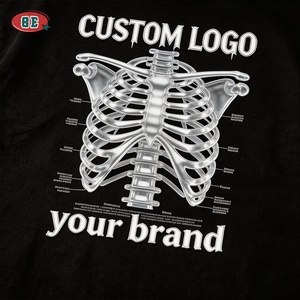 Camiseta Premium de Alta Calidad, 305G, Lisa, Estilo Urbano, Corte Holgado, Hombros Caídos, Personalizable, Básica, para Hombre, Estilo Hip Hop - Product Image 3