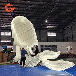 Modelo de Sirena Inflable Gigante con Iluminación LED, Sirena Inflable Personalizada para Publicidad Exterior - Product Image 4