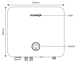 อินเวอร์เตอร์ Sunways <span class=keywords><strong>Invt</strong></span> SLI032 <span class=keywords><strong>5kw</strong></span> Mppt อินเวอร์เตอร์ 5000w อินเวอร์เตอร์เชื่อมต่อระบบไฟฟ้าพลังงานแสงอาทิตย์ - Product Image 5