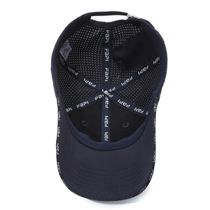 Gorra de béisbol de poliéster con frente de algodón y logotipo bordado personalizado para regalo promocional OEM ODM - Product Image 5