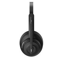Headset Bluetooth dengan Baterai yang Dapat Dilepas, Headphone Nirkabel, Waktu Kerja Lama, Peredam Kebisingan, Nyaman