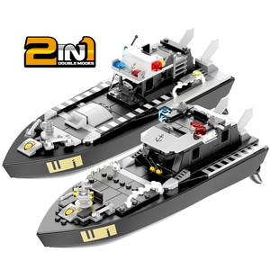 <span class=keywords><strong>Bateau</strong></span> jouet <span class=keywords><strong>de</strong></span> guerre télécommandé 2 en 1, 2,4 GHz, avec 60 minutes d'autonomie prolongée, activation par l'eau et développement <span class=keywords><strong>de</strong></span> la logique et des compétences pratiques - Product Image 4