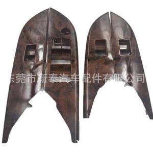 Plaques de seuil de porte en fibre de carbone pour Toyota Hilux 2015-2024, finition noire brillante, panneau de garniture intérieure en ABS - Product Image 3