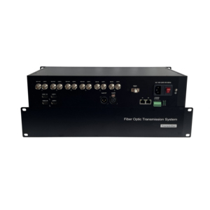 4 puertos hacia adelante 2 puertos hacia atrás 3G SDI/2 puertos hacia atrás/BIDI XLR/RS485/1000M Ethernet transmisor receptor red de fibra - Product Image 1