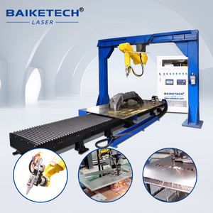 TH-RC1000A 1000W <span class=keywords><strong>6</strong></span> Aixs Fanuc bras robotique Machine de découpe laser à fibre 3D coupeur laser automatique pour métal acier inoxydable - Product Image 1