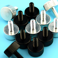 Vis moletée à tête à quatre bras, vis moletée à molette, vis moletée en plastique pour serveur informatique, fabrication OEM