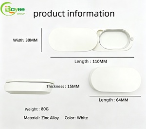 Boîtier de parfum solide en métal robuste et résistant à l'usure, rechargeable, portable, haut de gamme, pour crème parfumée - Product Image 3