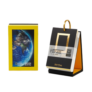 Impression personnalisée <span class=keywords><strong>de</strong></span> bureau Debout plan <span class=keywords><strong>livre</strong></span> Bureau Flip Calendriers Avec Reliure Spirale - Product Image 5
