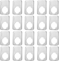 Artisanat en plastique transparent de haute qualité 23 24 26mm Morgan Peace Dollar Grade porte-monnaie organiser dalle mallette de rangement pour