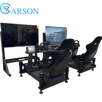 Volant et pédalier de simulation de course automobile Direct Drive pour jeux PC