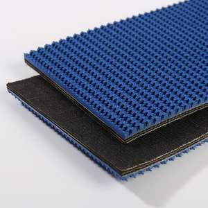 블루 그래스 그레인 내마모성 및 미끄럼 방지 고무 소재 컨베이어 벨트 - Product Image 2