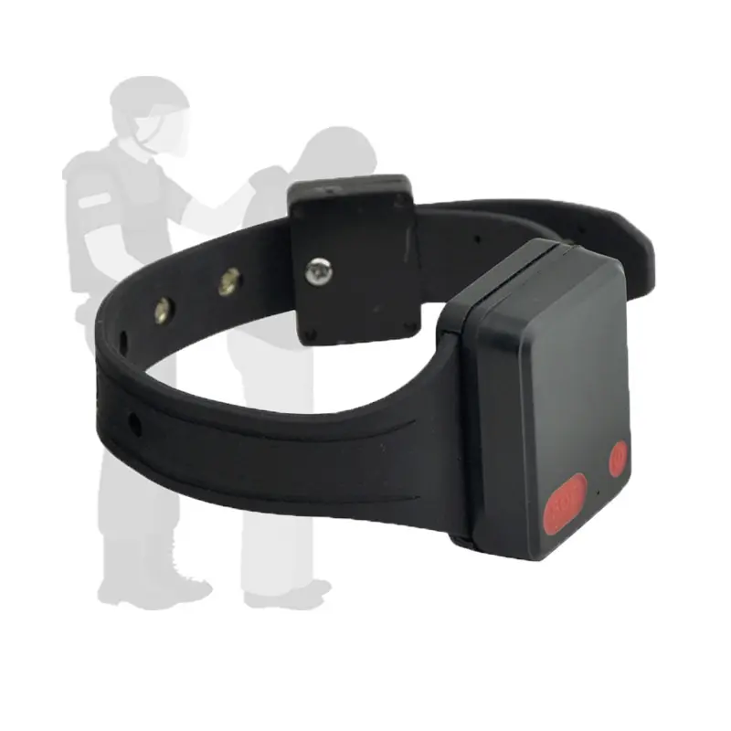 GPS Tracking Armband Monitor Gefangenen Knöchel Tracker mit Zwei-Wege-Anruf 4g