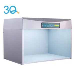3q Best Selling D65/TL84/F/UV/CWF/TL83 Textile Color Matching Cabinet Light Box P60+ Color Light Booth